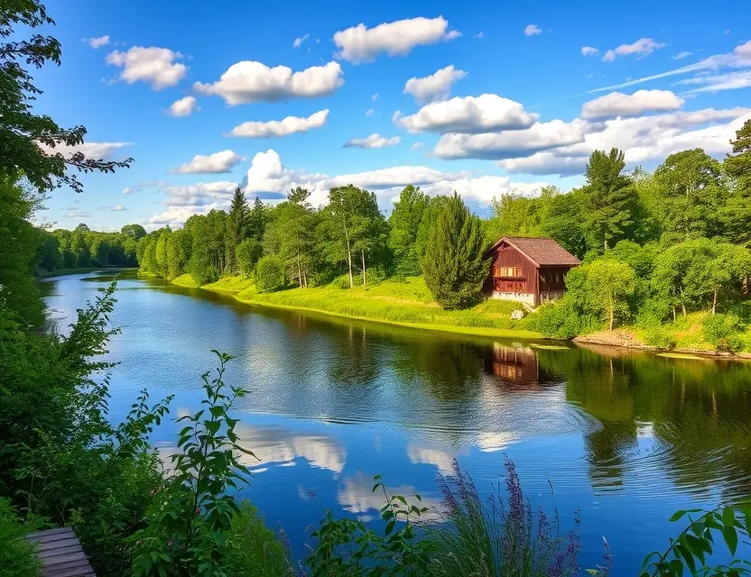Природа Волги во всей красе